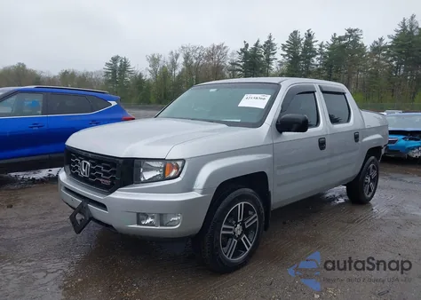 2012 Honda Ridgeline Sport из США, поврежденный, VIN 5FPYK1F77CB459174